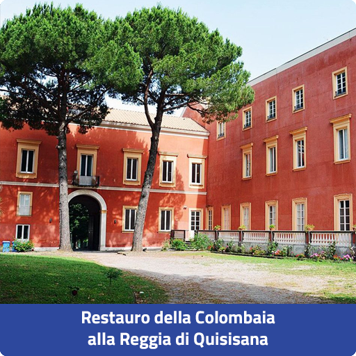 Restauro della Colombaia alla Reggia di Quisisana